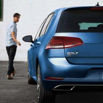 2018 Volkswagen Golf rear