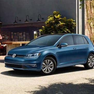 2018 Volkswagen Golf parked