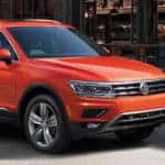 2019 Volkswagen Tiguan in the city