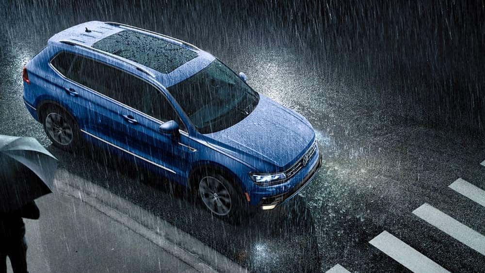 2020 VW Tiguan In The Rain