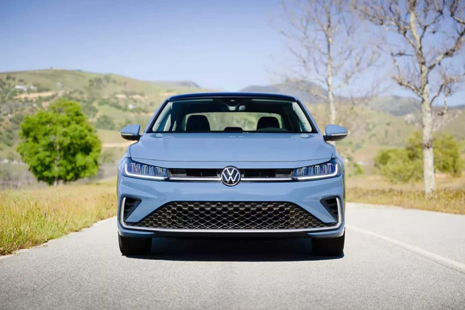 2025 volkswagen jetta driving on road