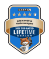 Carfax 2023 Top Rated Lifetime Dealer