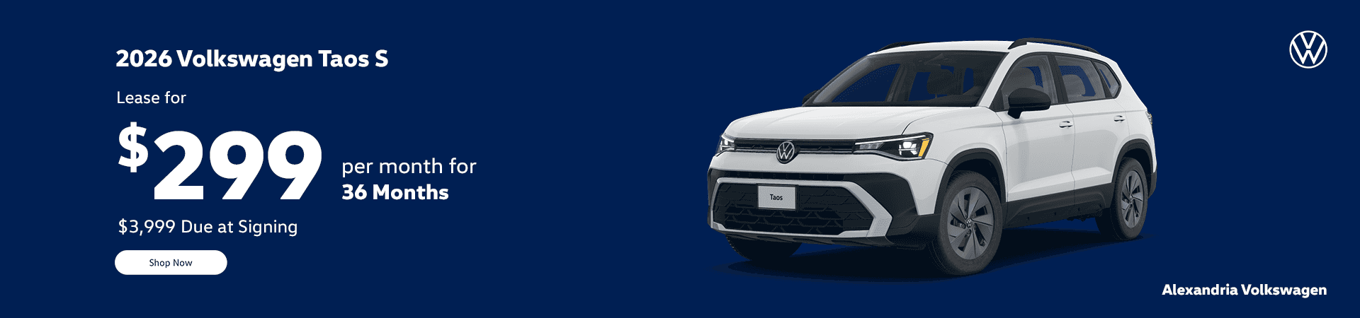 2026 Volkswagen Taos S