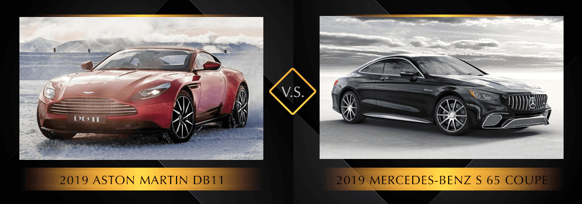 2019 Aston Martin DB11 vs 2019 Mercedes-Benz S 65 Coupe Chicago IL