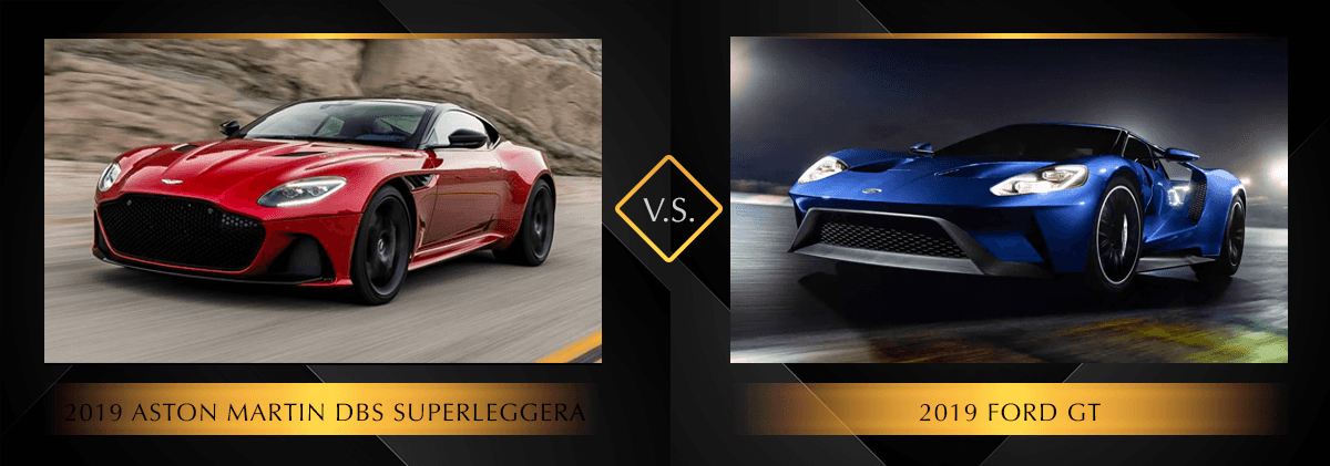 Explore 2019 Aston Martin DBS Superleggera vs 2019 Ford GT Chicago IL
