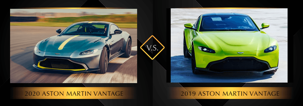 2020 Aston Martin Vantage vs 2019 Aston Martin Vantage Chicago IL