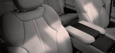 heated and ventilated front seatswith adjustable power
