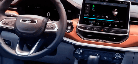 an expansive interior