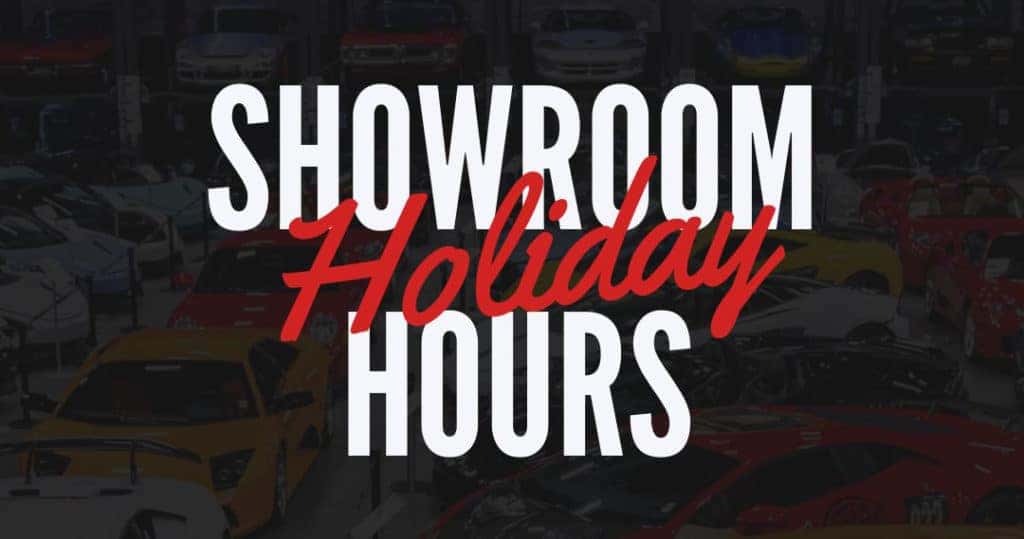 August Motorcars 2022 Holiday Hours