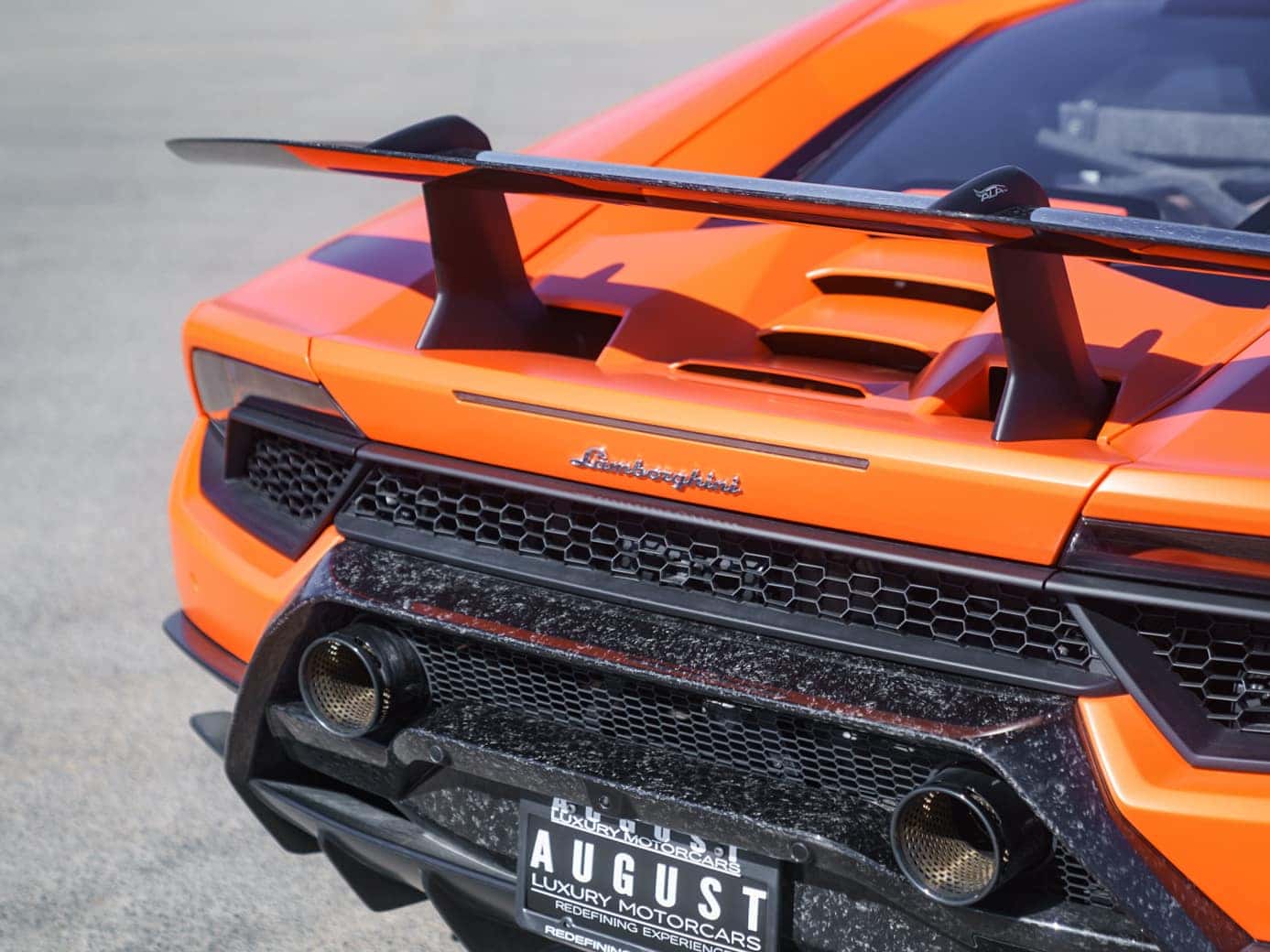 2018 Lamborghini Huracan Performante in Arancio Anthaeus Matt