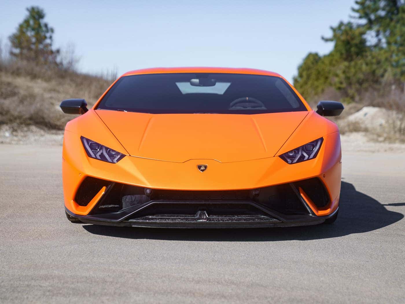 2018 Lamborghini Huracan Performante in Arancio Anthaeus Matt