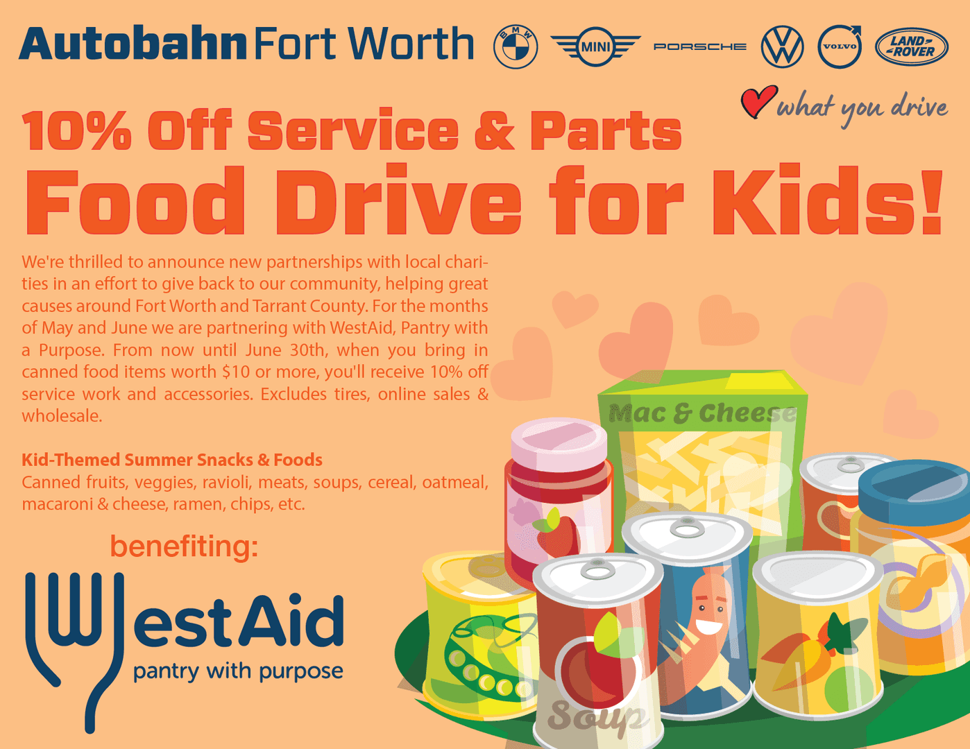 Food Drive for Kids!