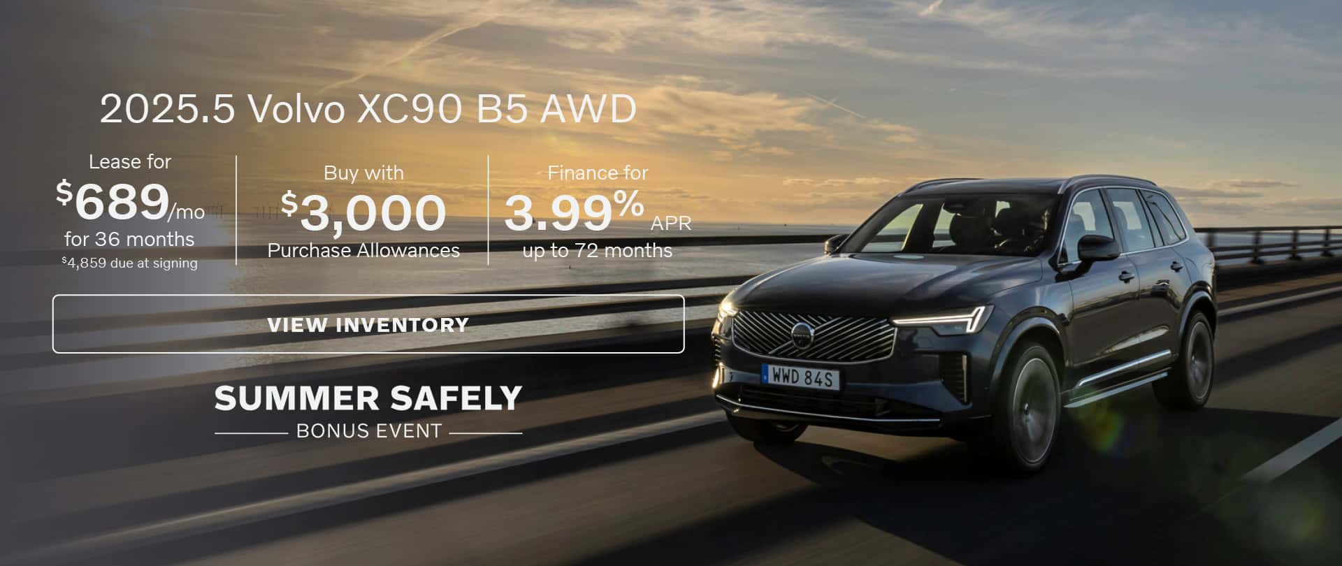 August XC90 Lease