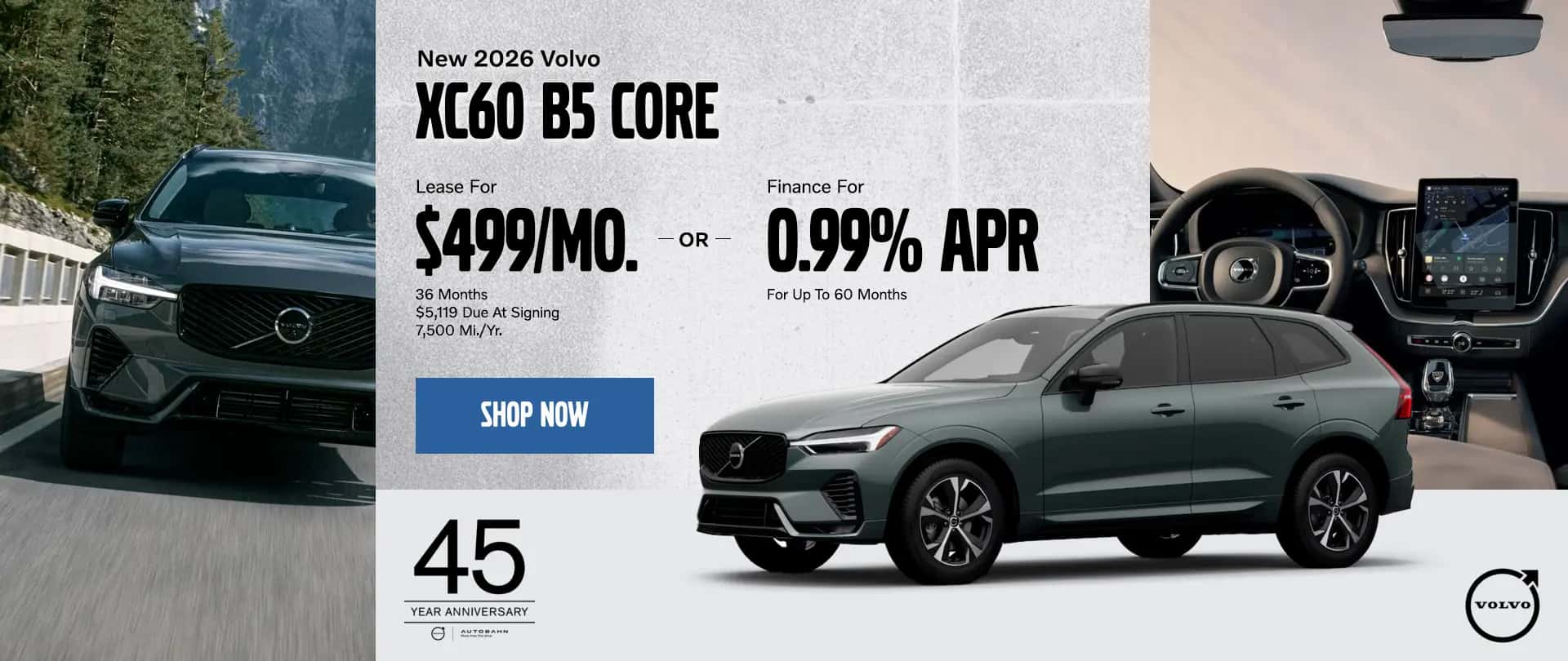 September XC60 Lease and APR