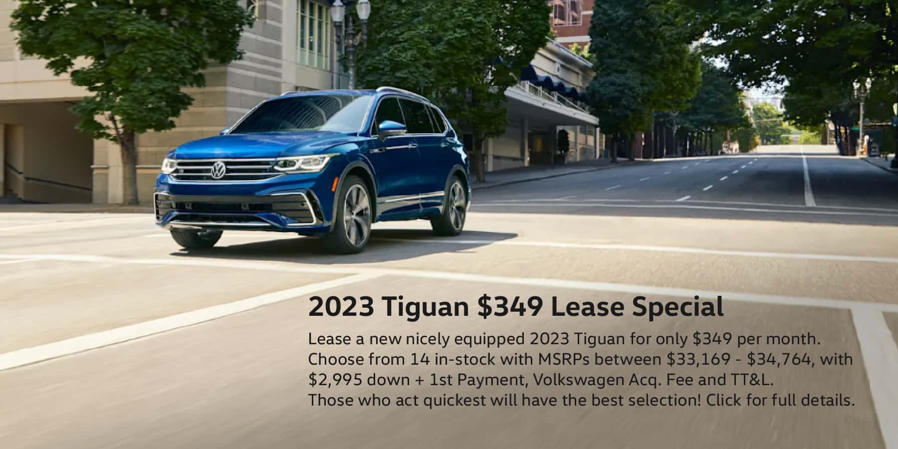 Autobahn Volkswagen $349 Tiguan Lease!