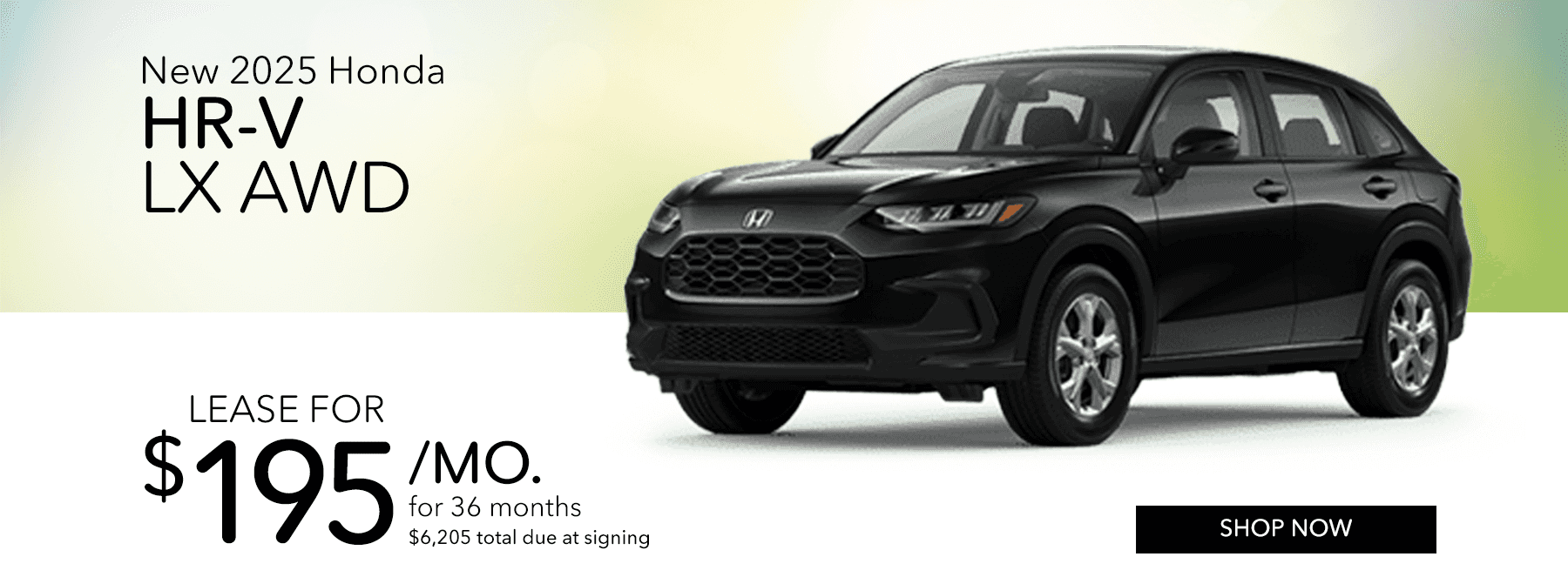 New 2025 Honda HR-V Special