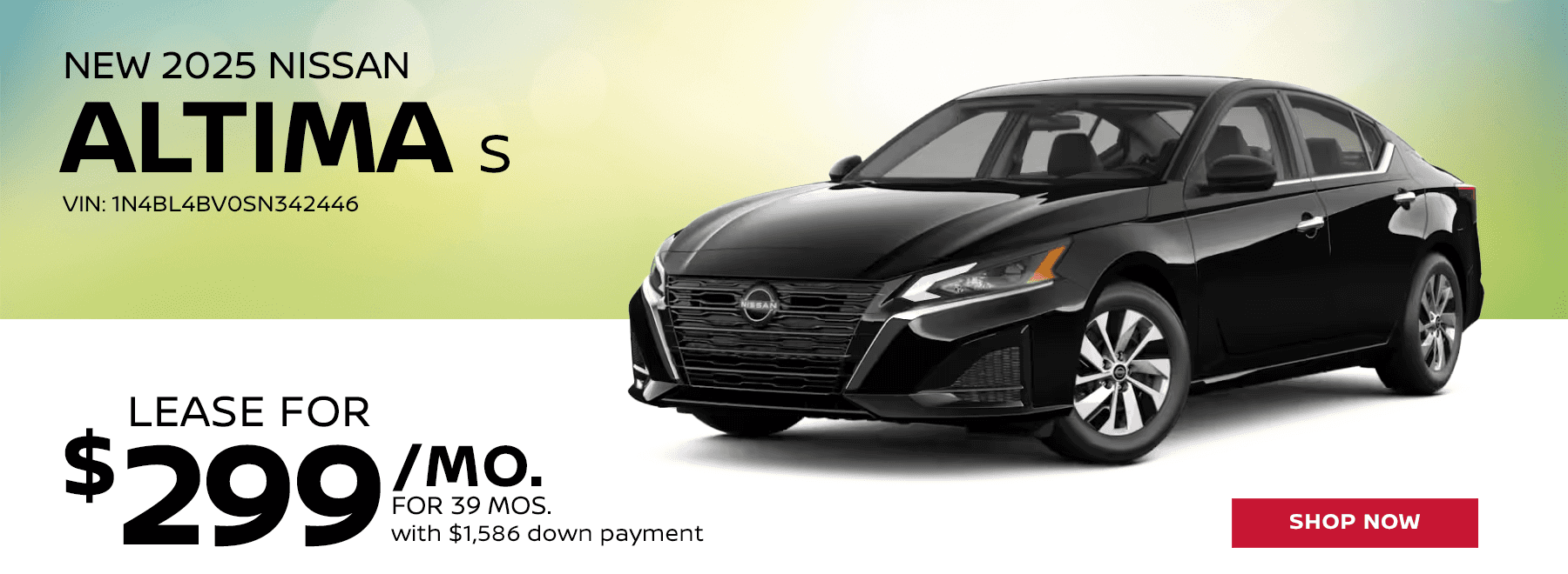 New 2025 Nissan Altima S