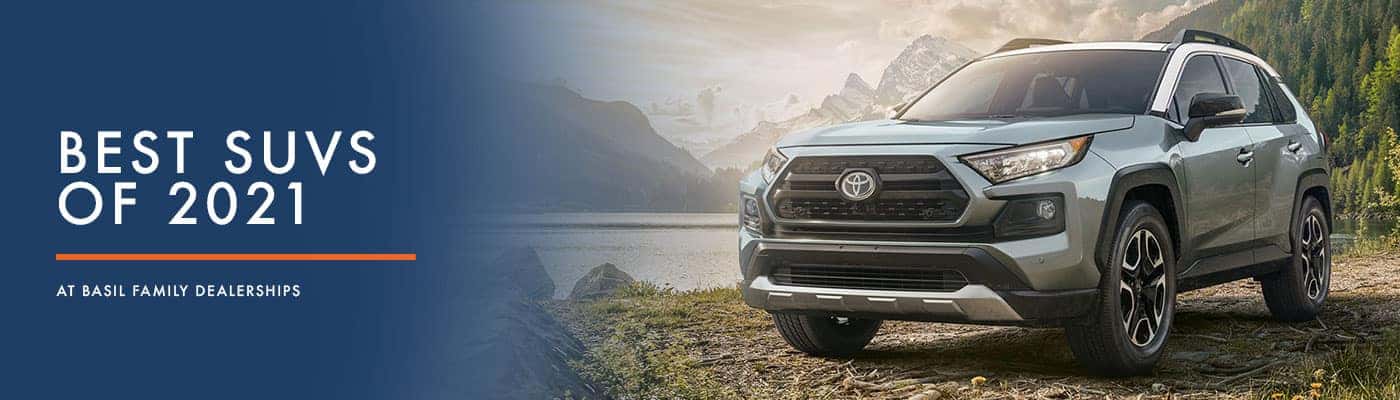 Best SUVS of 2021 at Basil Cars