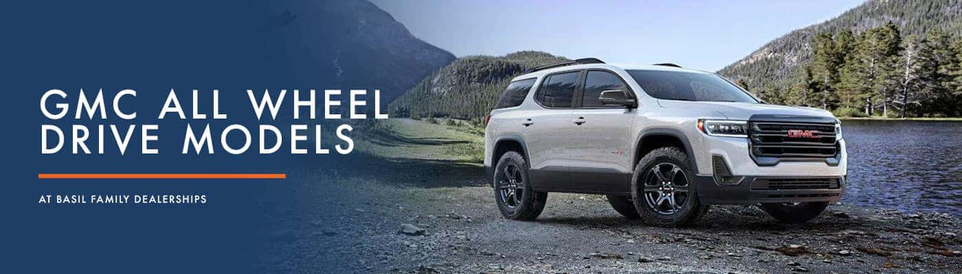 GMC Vehicles with All-Wheel Drive