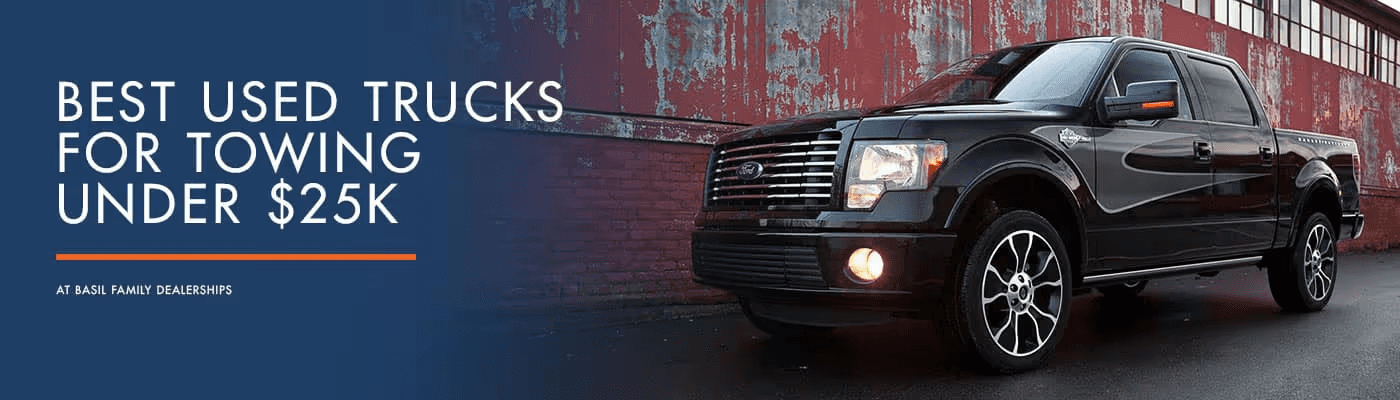 Best Used Trucks for Towing Under $25K
