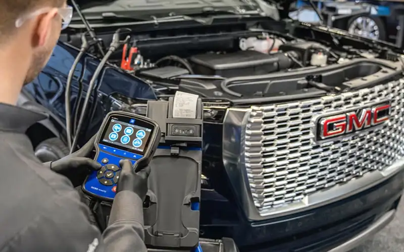 GMC Battery Inspection