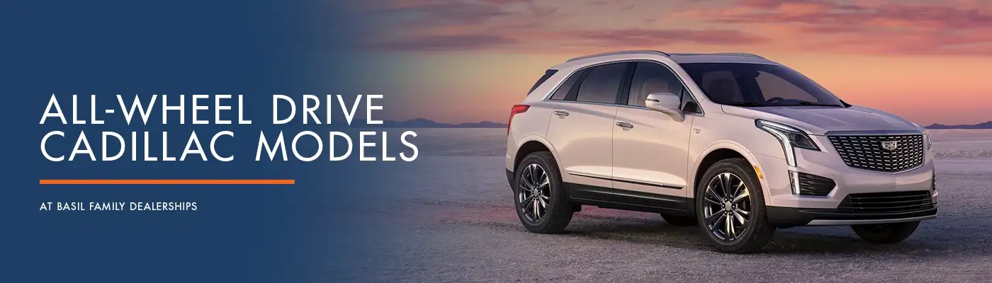 Cadillac Vehicles with All-Wheel Drive
