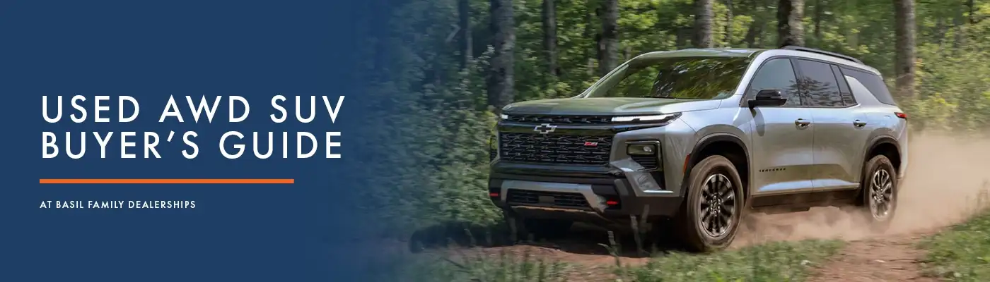 Used AWD SUV Buyer’s Guide 