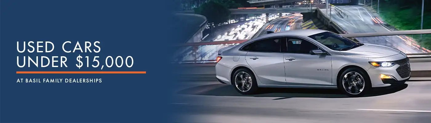 Best Used Cars Under $15K