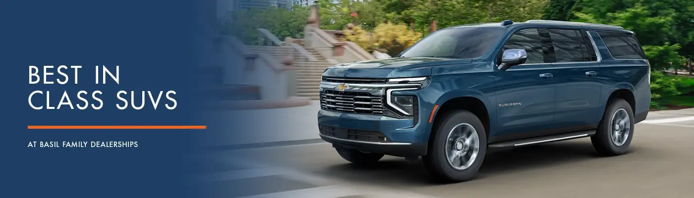 Best In Class SUVS - Basil Cars