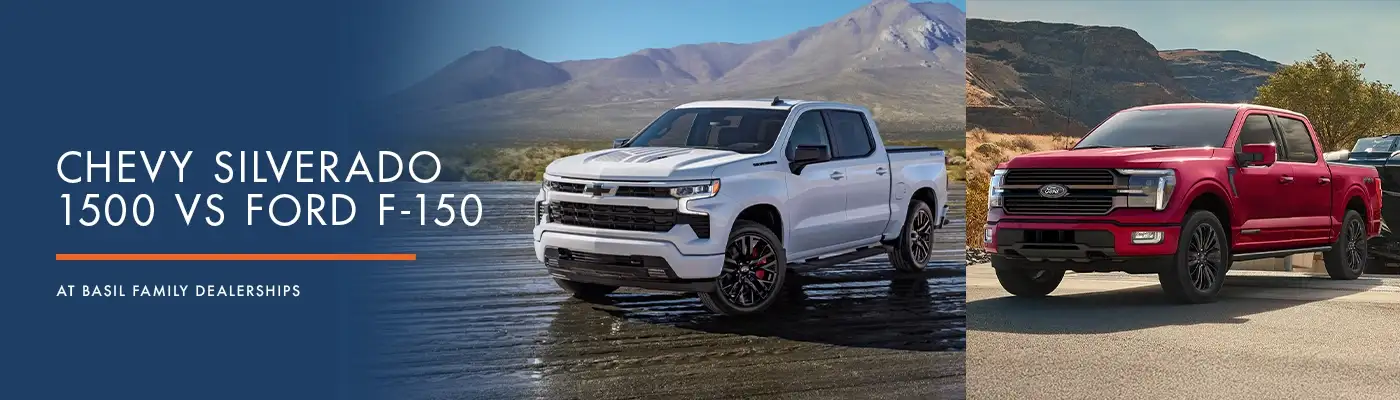 Chevrolet Silverado 1500 vs Ford F-150: Which Used Truck is Better for Me? - Basil Cars