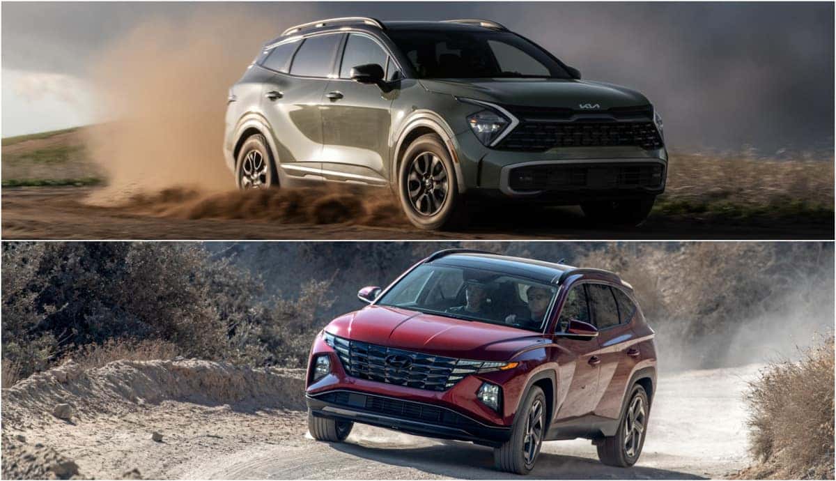 2024 Kia Sportage vs. Hyundai Tucson