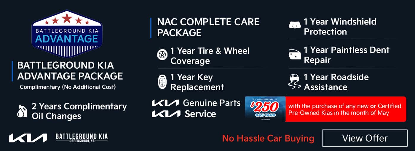 Battleground Kia Advantage Package