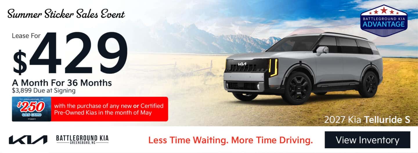 Lease a New 2027 Kia Telluride for $429 a Month for 36 Months