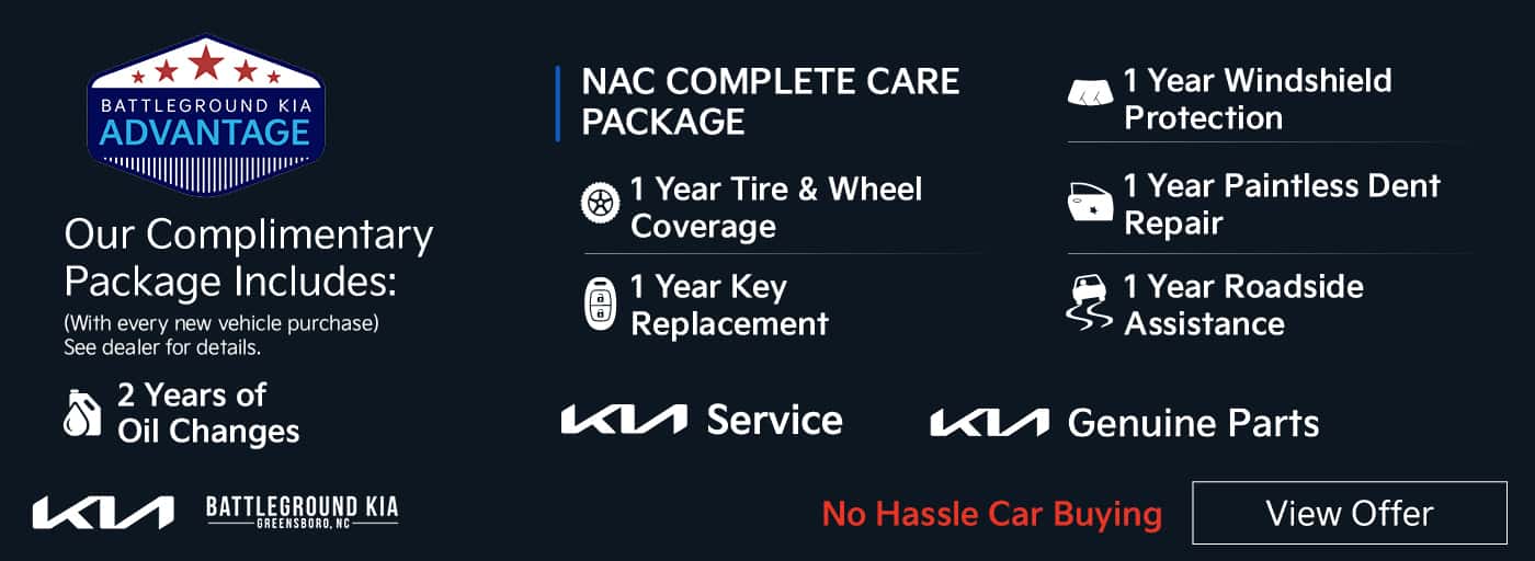 Battleground Kia Advantage Package
