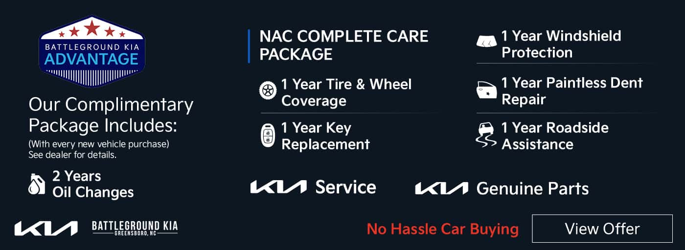 Battleground Kia Advantage Package
