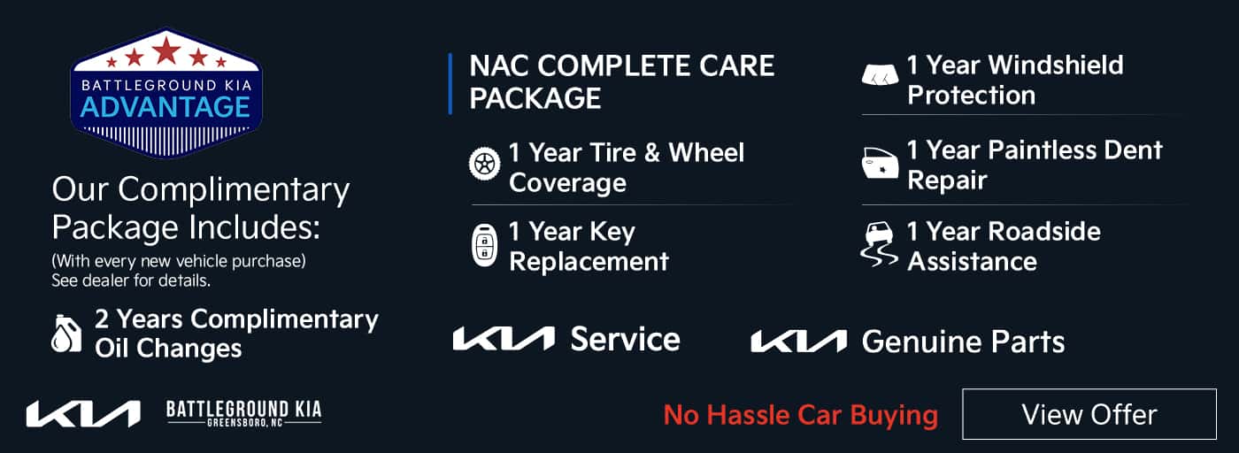 Battleground Kia Advantage Package