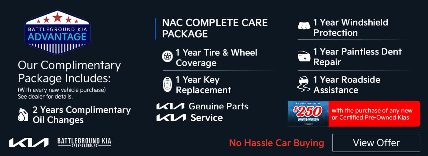 Battleground Kia Advantage Package