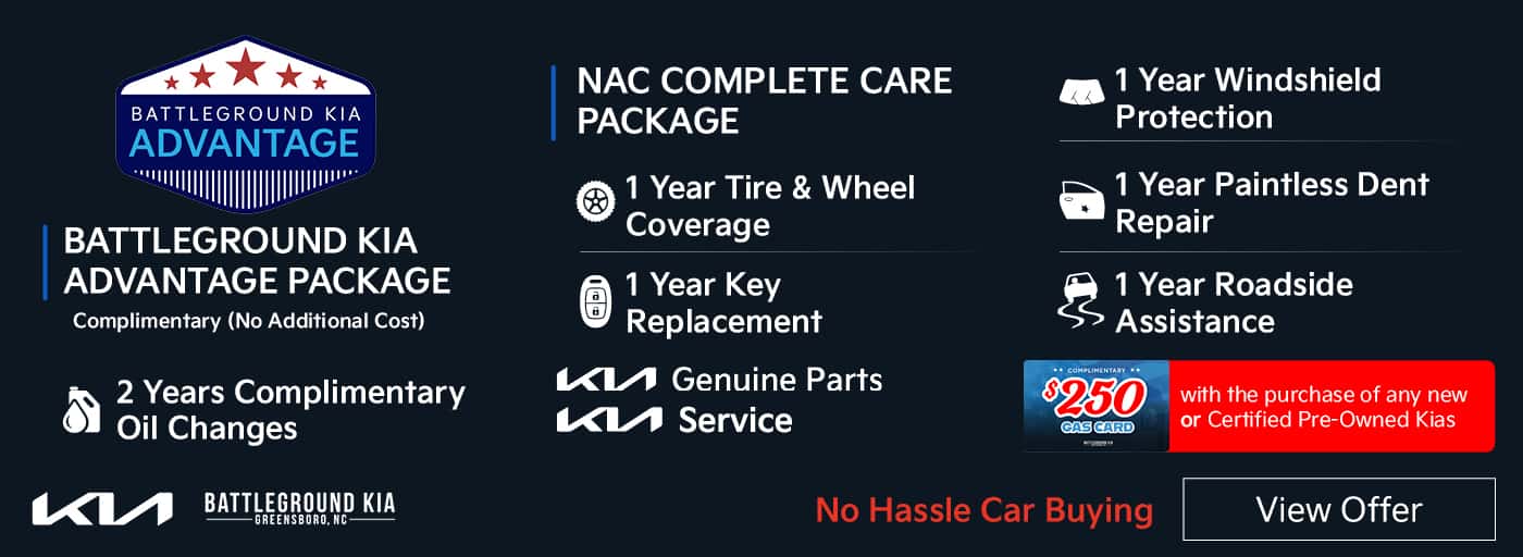 Battleground Kia Advantage Package