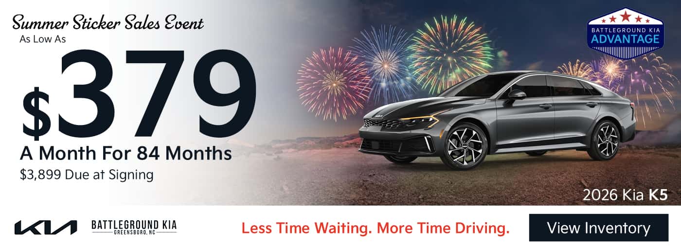 Get a Kia K5 as Low as $379 a Month for 84 Months