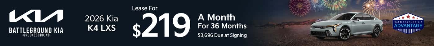 Lease a K4 for $219 a Month