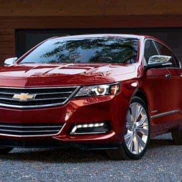 2019 chevrolet impala angled parked