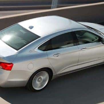 2019 chevrolet impala driving on highway