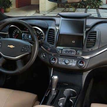 2019 chevrolet impala interior black and tan