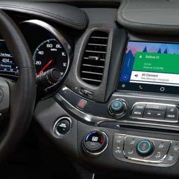 2019 chevrolet impala interior black dashboard