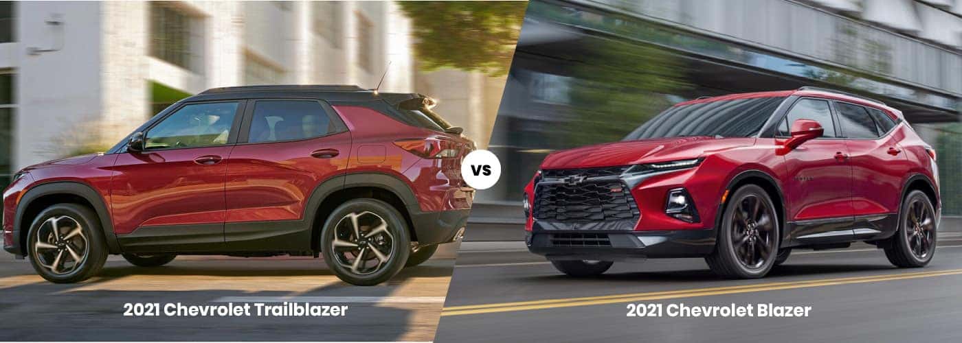 2021 Chevrolet Trailblazer vs 2021 Chevy Blazer Comparison