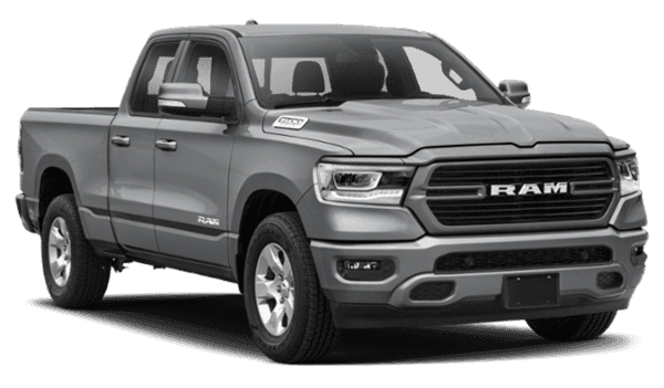 2020 RAM 1500 facing right