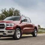 2020 RAM 1500 on country road