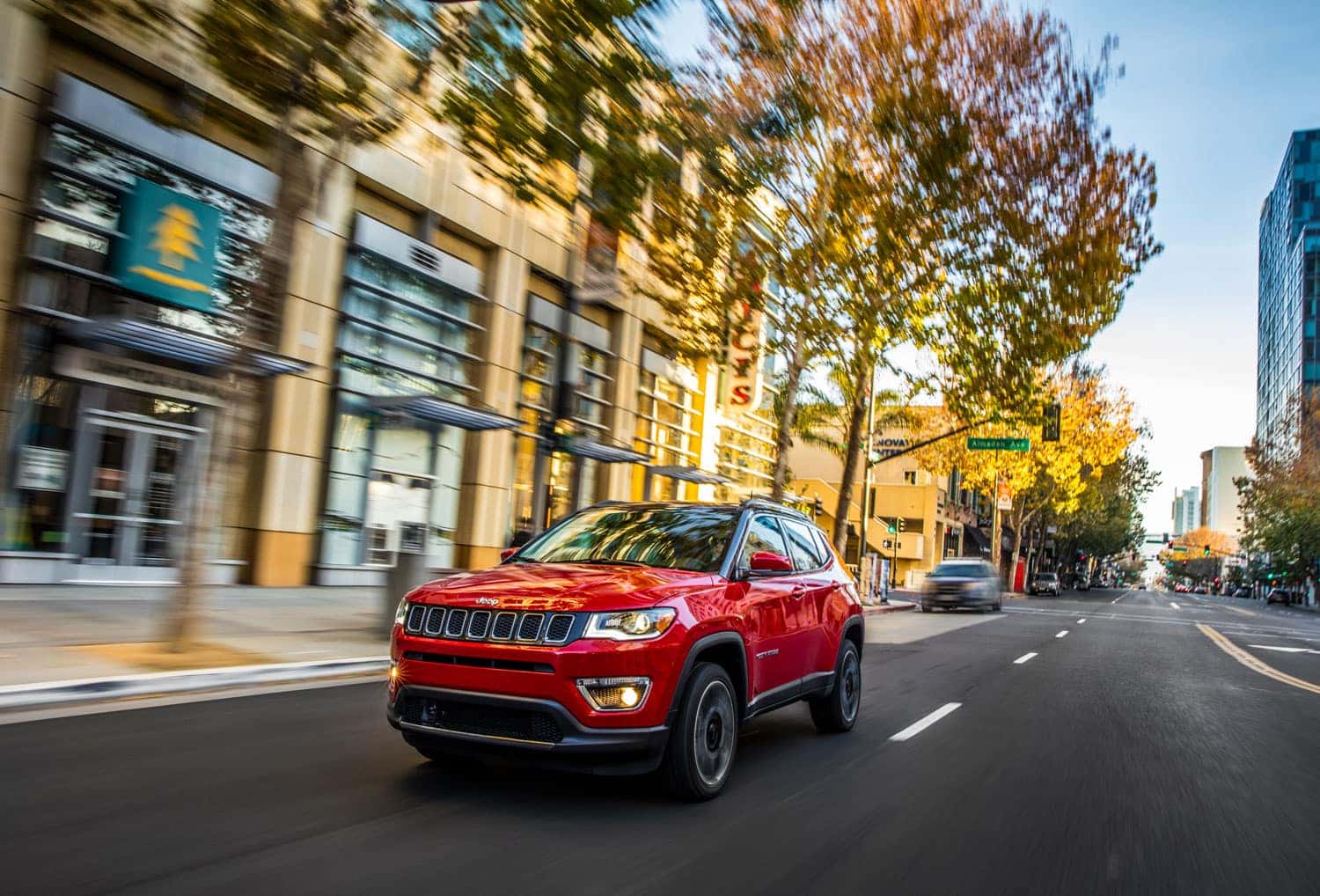 Red 2021 Jeep Compass