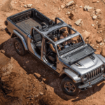 2023 Jeep Gladiator on Dusty Trail