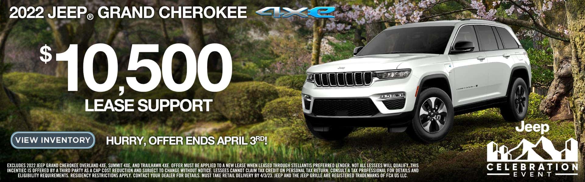 Jeep Grand Cherokee 4XE Lease Special